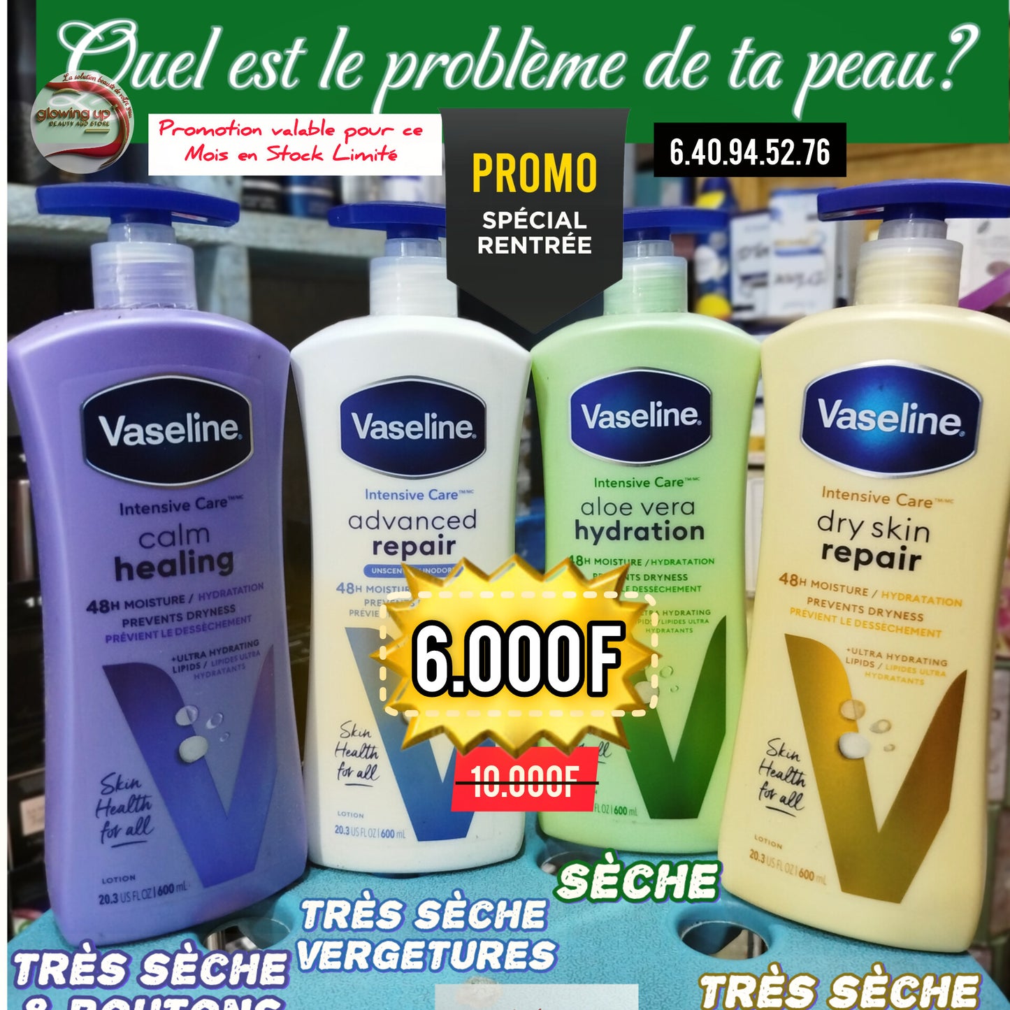 Lait Vaseline Intensive Care