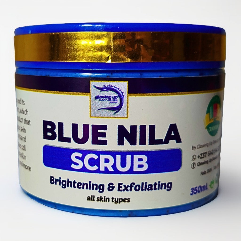 🌿 GOMMAGE AU NILA BLEU – ÉCLAIRCISSANT & PEAU UNIFORME ✨