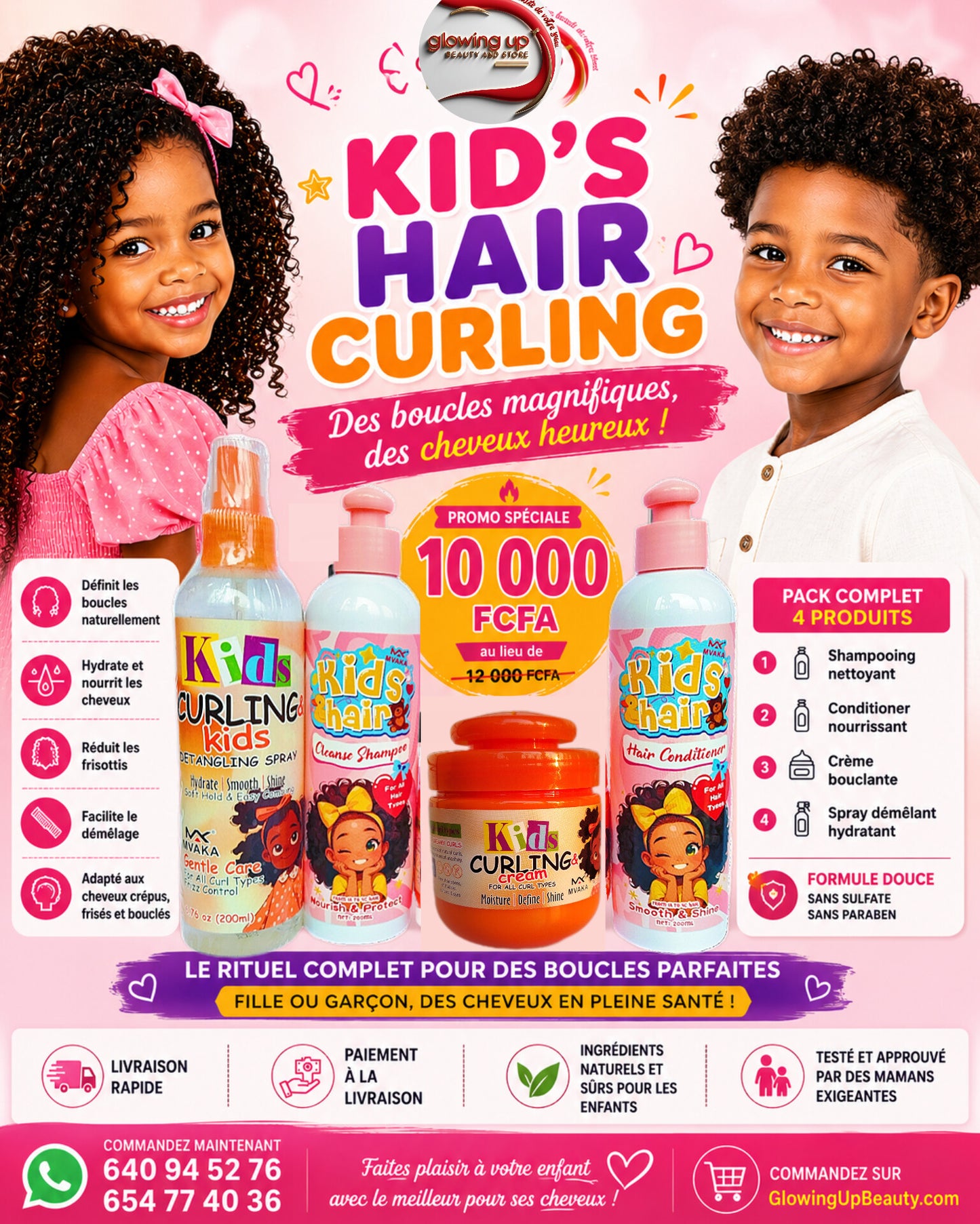 ✨ KID'S HAIR CURLING – Le pack complet pour des boucles parfaites ✨