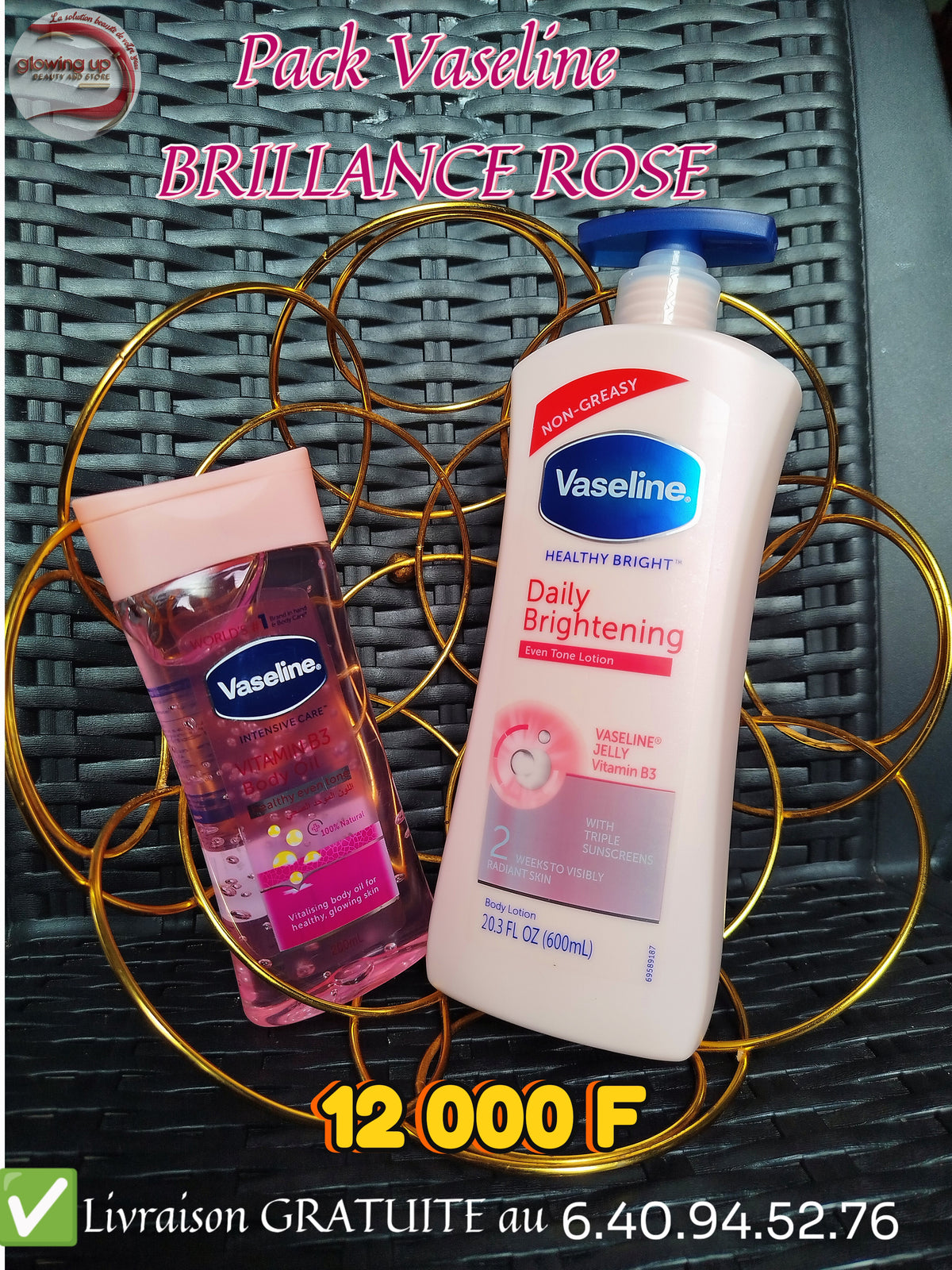 Pack Vaseline Brillance