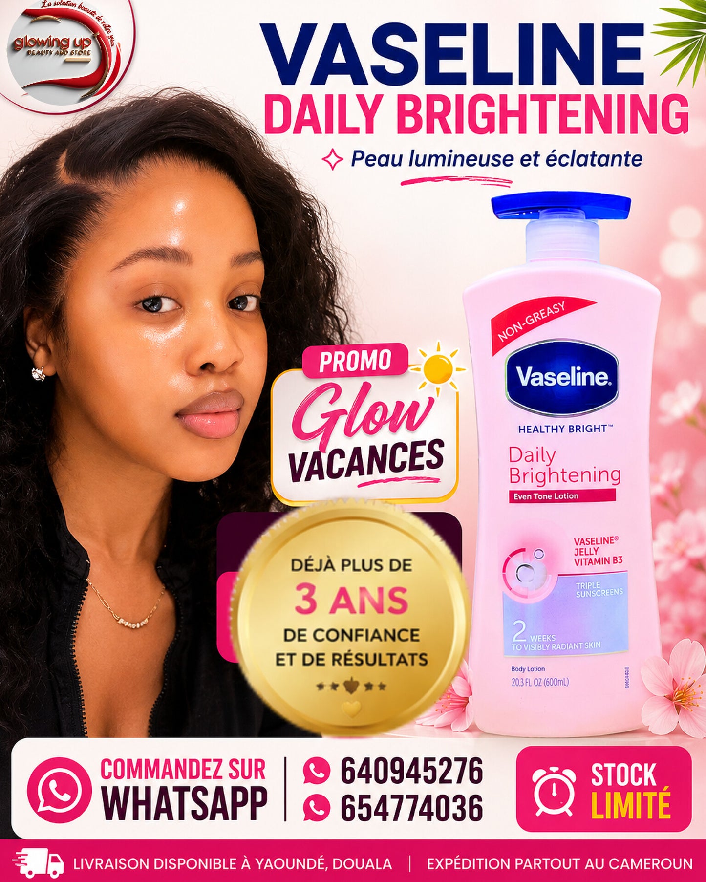 Gamme Vaseline Brillance