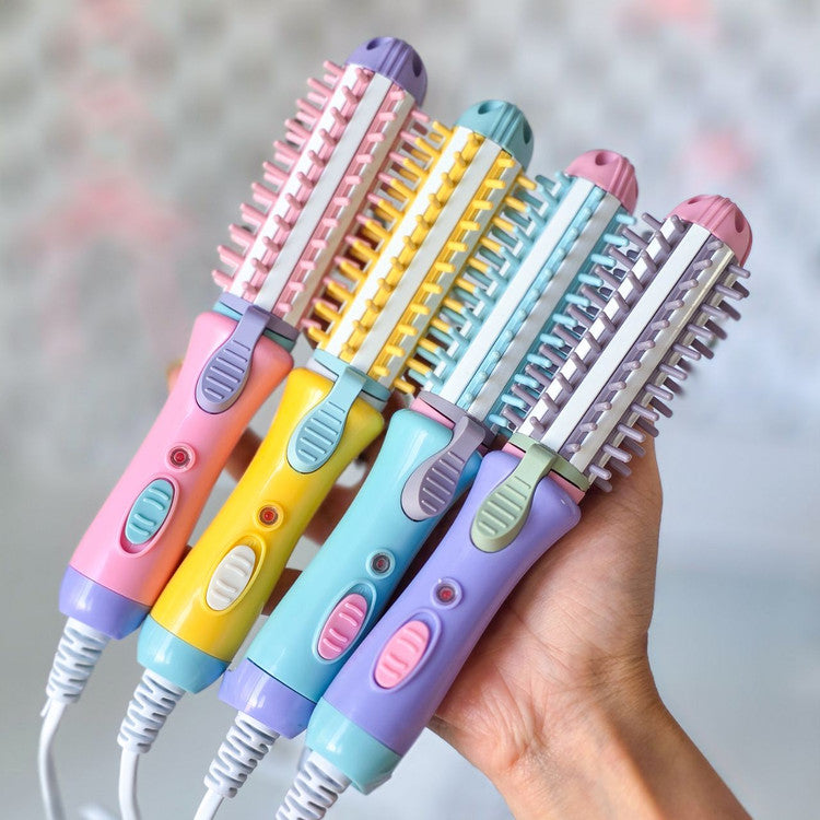 4 en 1 Brosse-Fer à Curling électrique:  Sèche-cheveux+ brosse bouclante + Lisseur et volumiseur+ fer à friser. Brosse Thermique Anti-Brûlure avec Chauffage rapide 30s