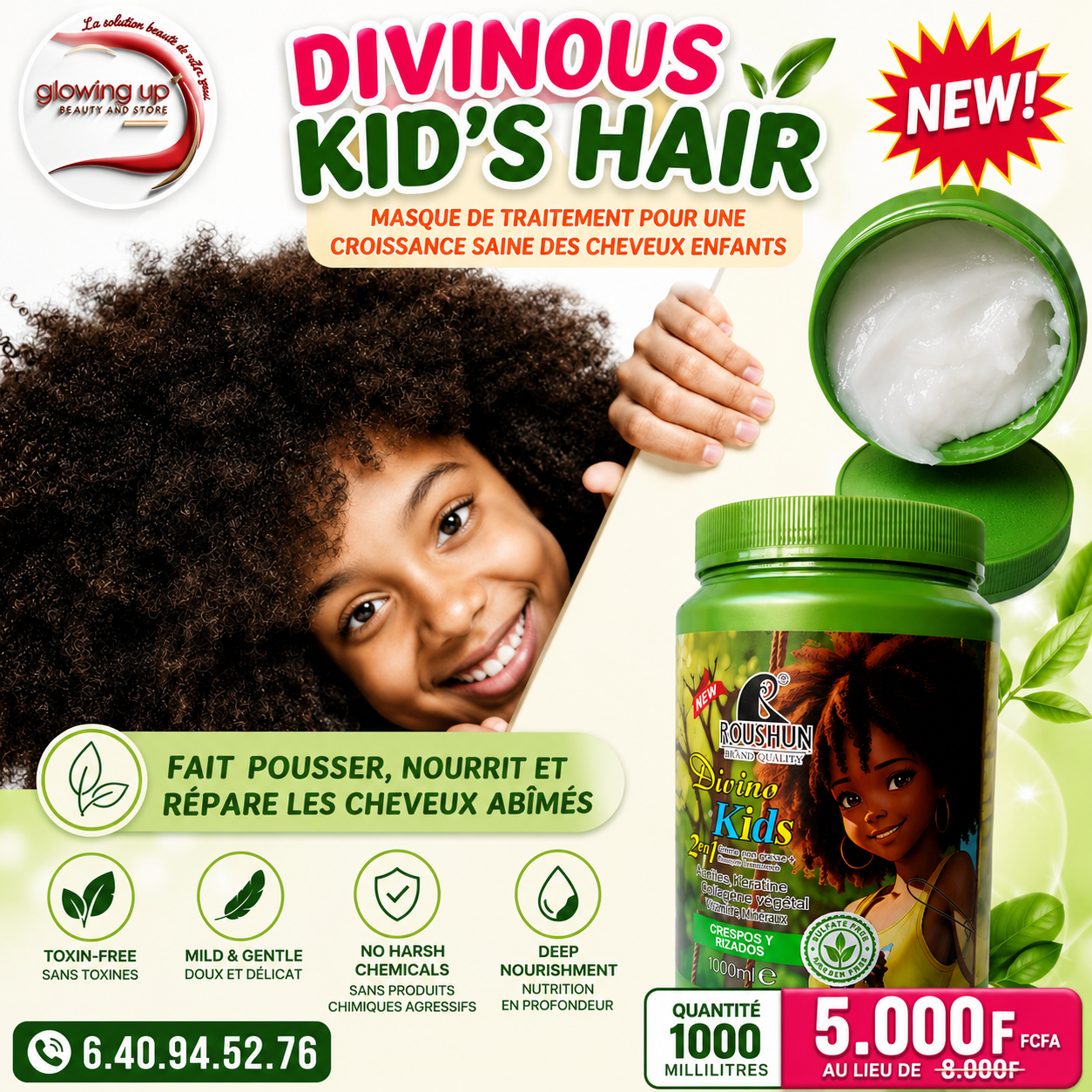 Masque Capillaire  Super Traitant et réparateur