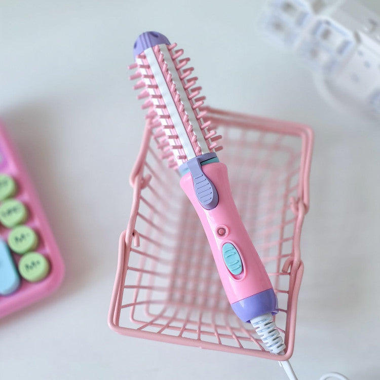 4 en 1 Brosse-Fer à Curling électrique:  Sèche-cheveux+ brosse bouclante + Lisseur et volumiseur+ fer à friser. Brosse Thermique Anti-Brûlure avec Chauffage rapide 30s