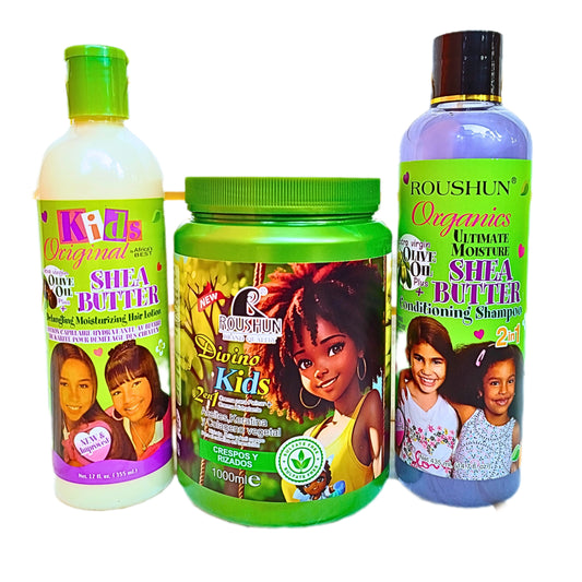 Kid's Hair Growth- La routine croissance pour des cheveux longs, forts et en pleine santé.