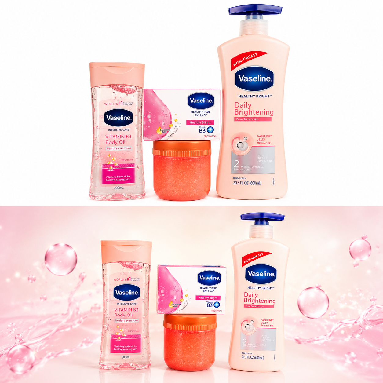 Gamme Vaseline Brillance