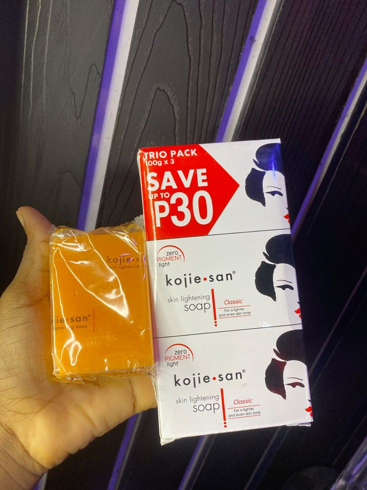✨ Savon Kojie San – Pack 3×100g